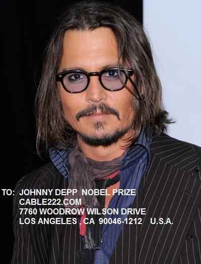 JOHNNY DEPP BANKRUPT PHOTO SEE WWW.CABLE222.COM FOR A POT OF GOLD AT LOTTO DEMOCRACY 